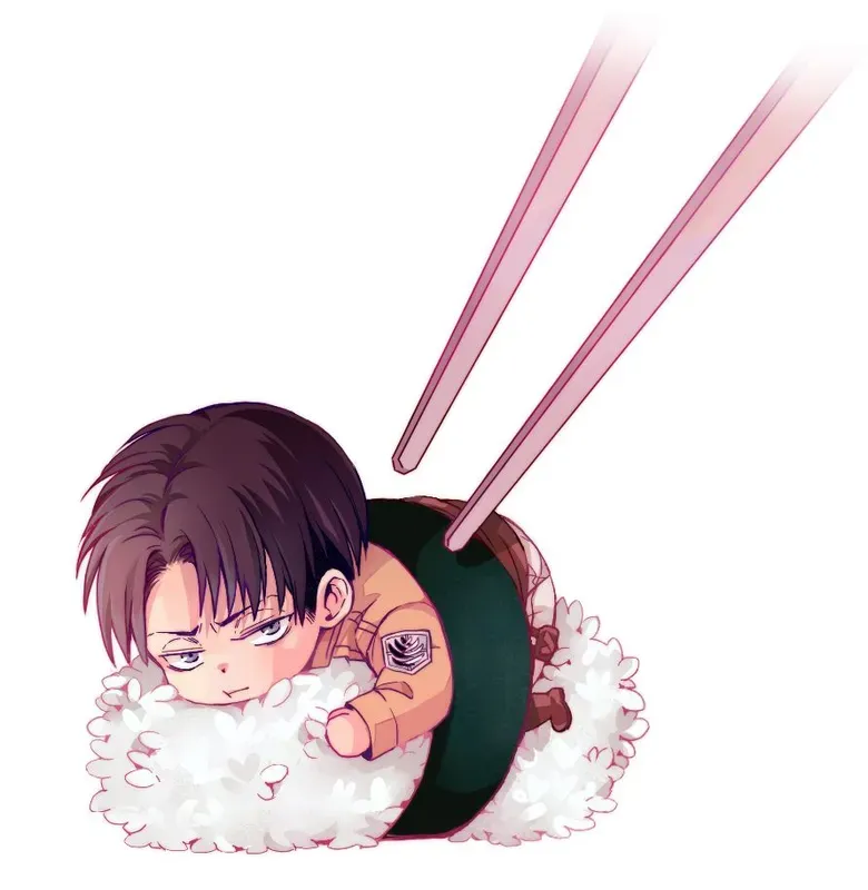 Ảnh Levi Ackerman chibi 6