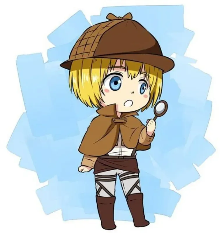 Ảnh Armin Arlert chibi siêu đáng yêu 17