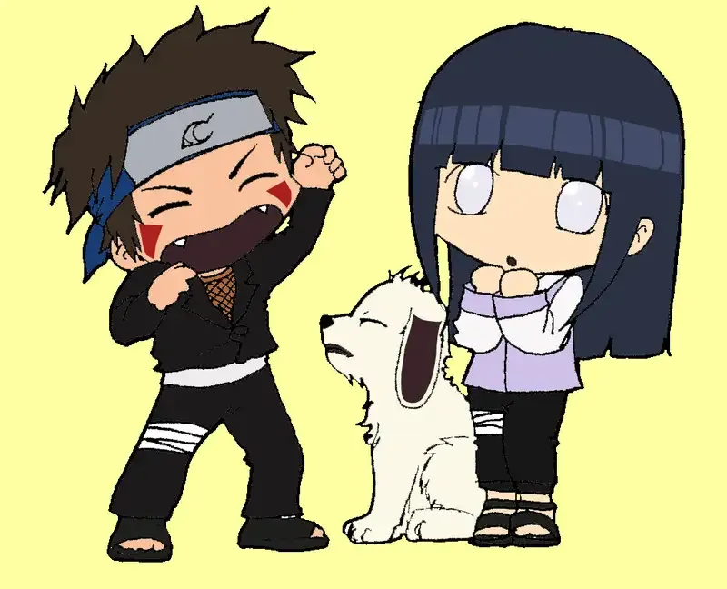Hình ảnh Kiba Inuzuka chibi 4