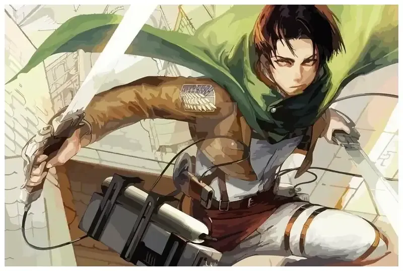 Ảnh Levi Ackerman ngầu 18