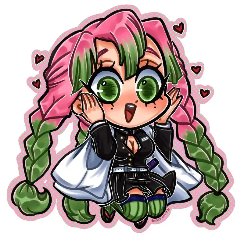 Ảnh Mitsuri Kanroji chibi dành cho fan anime 15