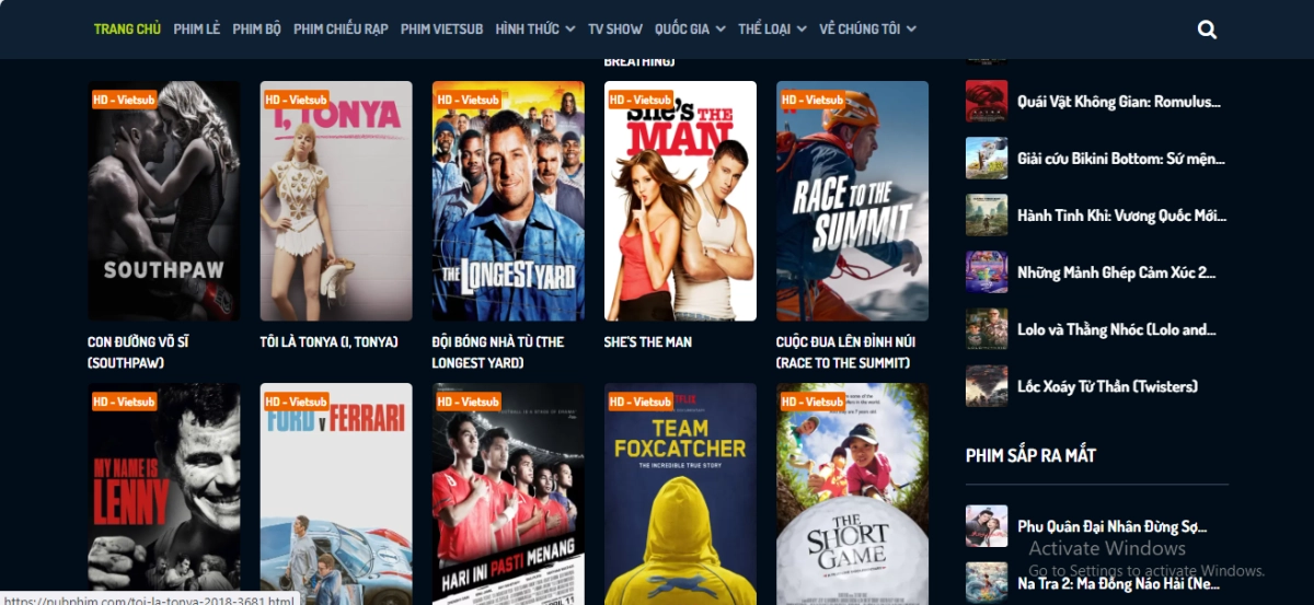 Phim Thể Thao Dựa Trên Câu Chuyện Có Thật