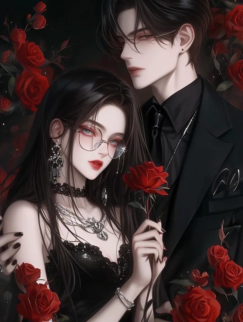 Tạo không gian ngọt ngào với hình nền anime nam nữ đẹp