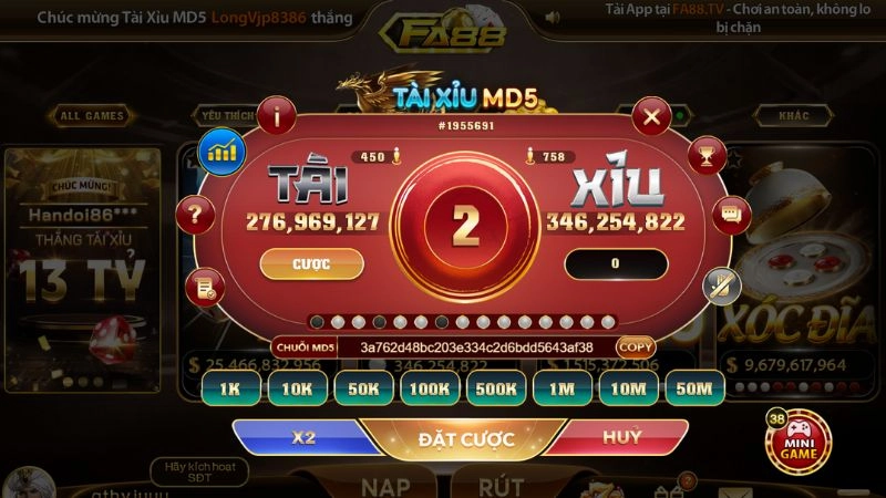 Hướng dẫn đăng ký tham gia chơi tài xỉu tại nhà cái Fa88