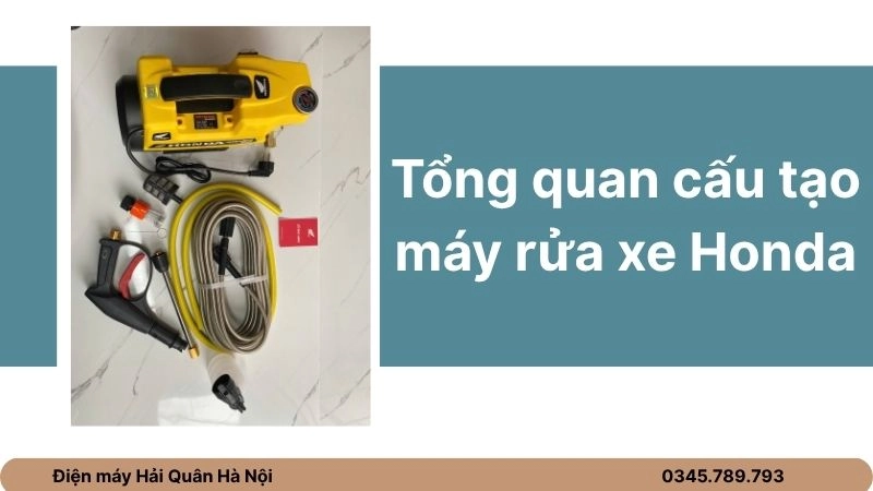Tổng quan cấu tạo máy Honda 