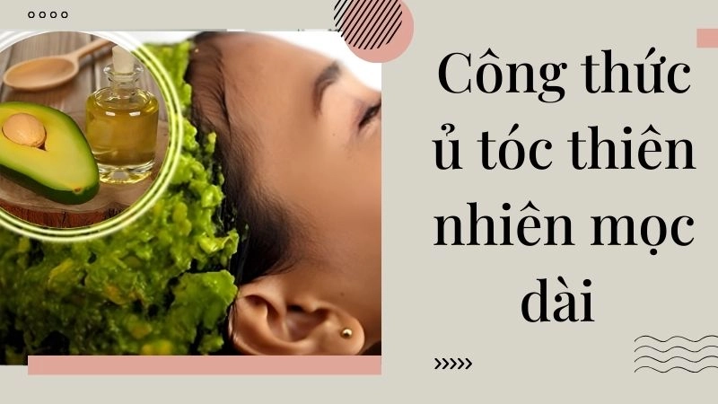 Công thức ủ tóc thiên nhiên mọc dài thần tốc tại nhà 