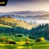 Khám phá vẻ đẹp hùng vĩ của hình nền núi cho không gian số