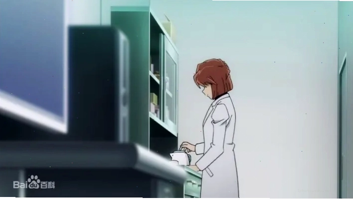 Ai Haibara và Conan Edogawa cùng nhau nghiên cứu APTX 4869.