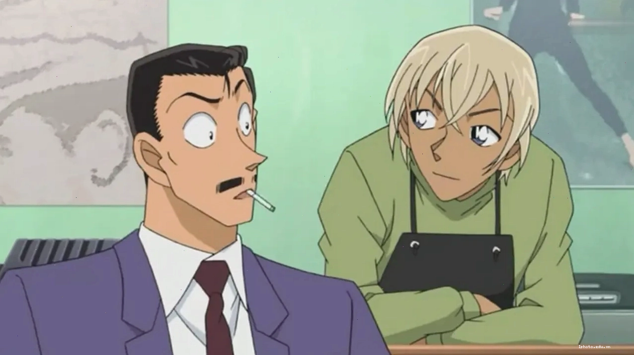 Amuro muốn theo chân Kogoro đến hiện trường vụ án