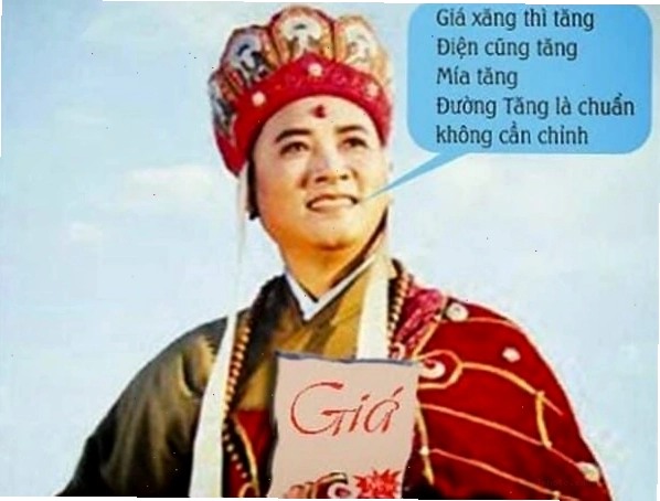 Ảnh chế Đường Tăng meme trong các tình huống hiện đại