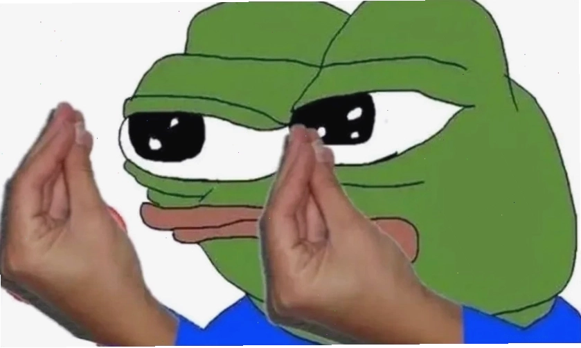 Ảnh meme hài bựa cực lầy thể hiện biểu cảm ngạc nhiên