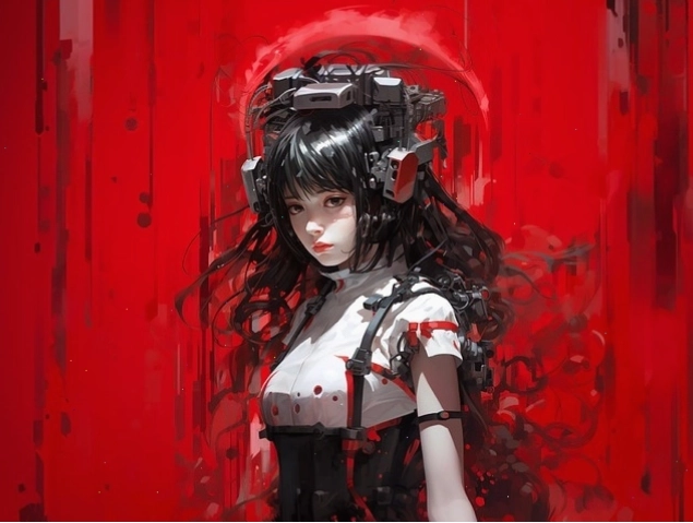Avatar anime chibi dễ thương với đôi mắt to tròn và biểu cảm ngộ nghĩnh