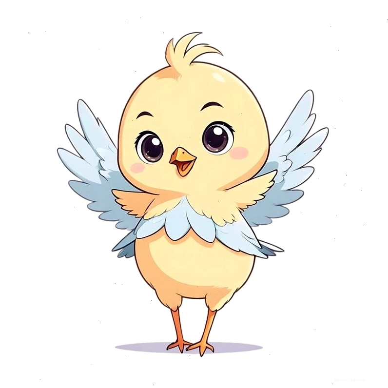 Avatar gà con chibi cute làm mới trang cá nhân
