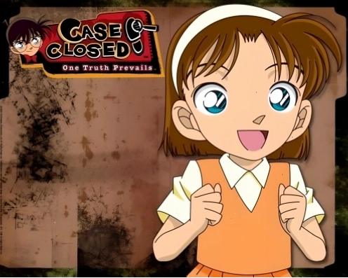 Ayumi Yoshida và Conan trong một vụ án
