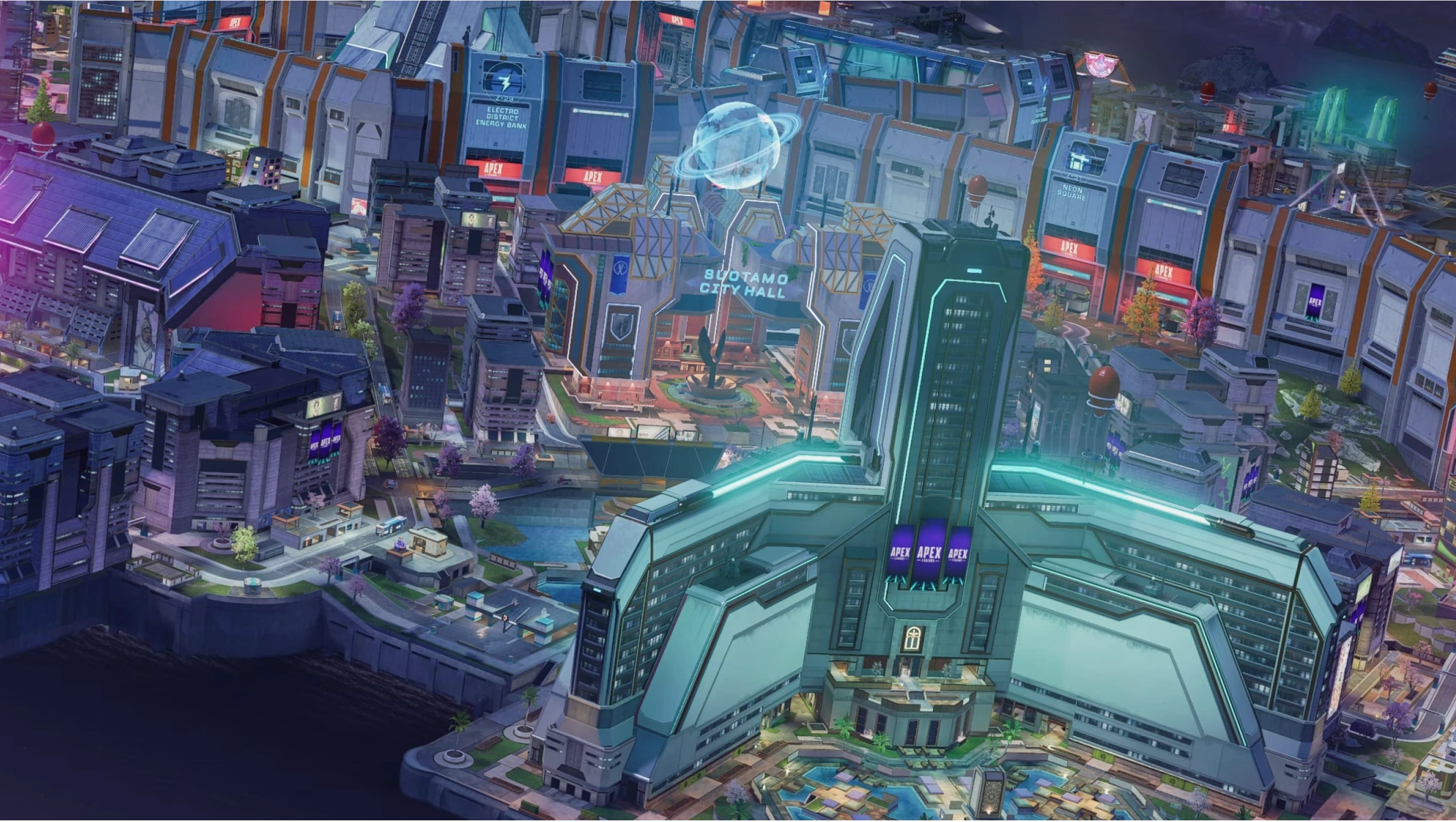 Bản đồ E-District trong Apex Legends