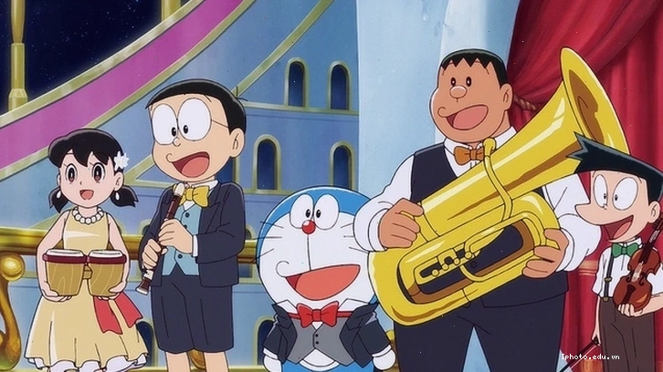 Ban nhạc của Doraemon trong phim Doraemon Nobita và Bản Giao Hưởng Địa Cầu