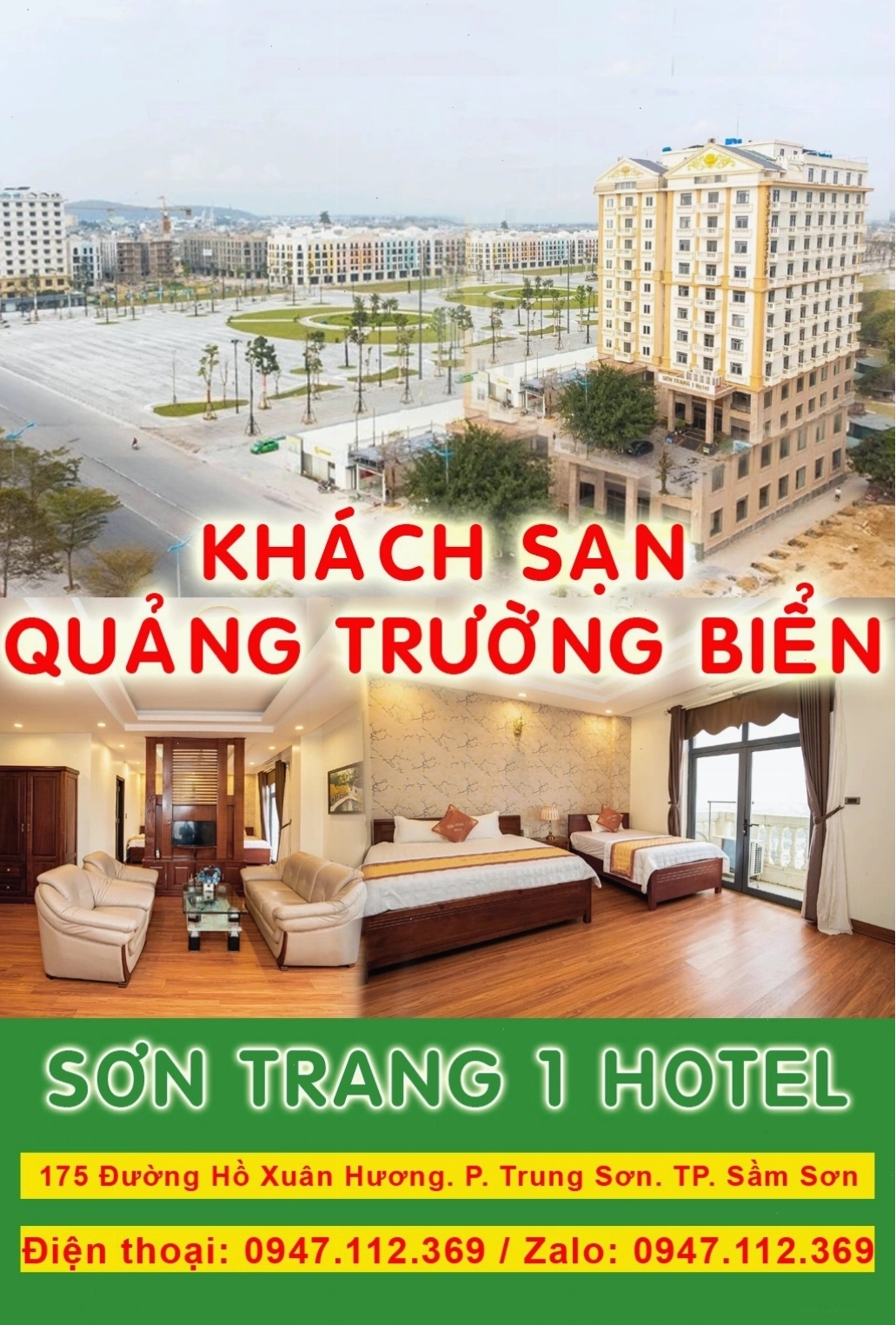 Bể bơi ngoài trời tại Dragon Sea Hotel Sầm Sơn