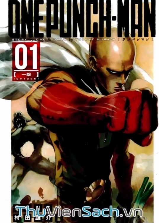 Bìa sách truyện tranh One Punch Man