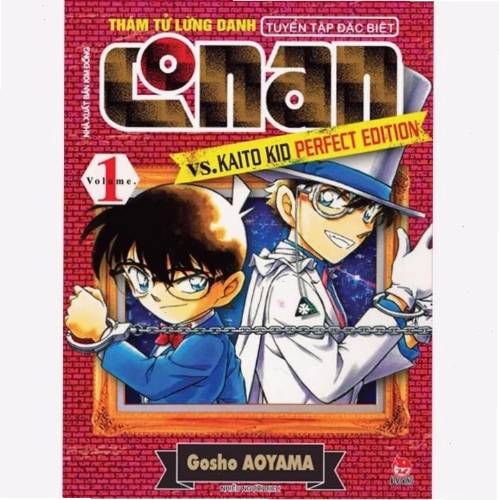Bìa tập Thám Tử Lừng Danh Conan Tuyển Tập Đặc Biệt VS Kaito Kid Perfect Edition Tập 1