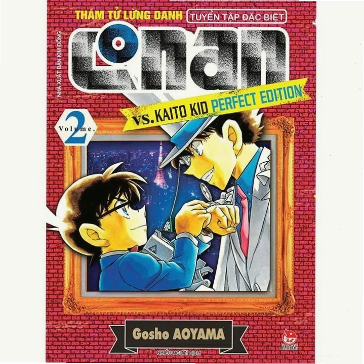 Bìa tập Thám Tử Lừng Danh Conan Tuyển Tập Đặc Biệt VS Kaito Kid Perfect Edition Tập 2