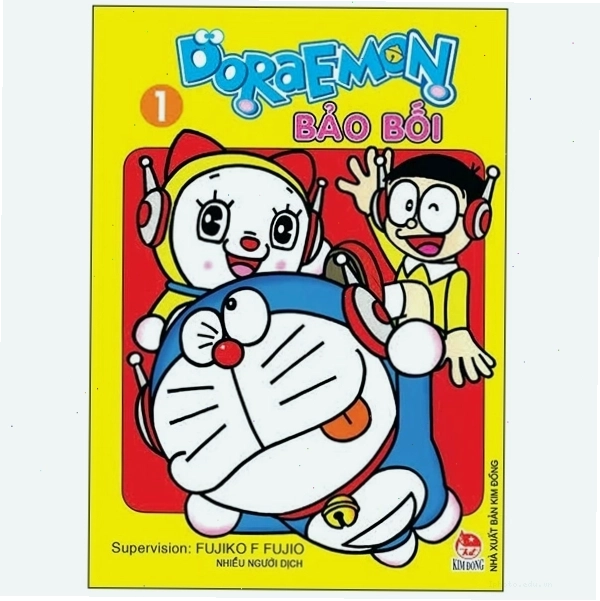 Bìa tập truyện Doraemon Bảo Bối Tập 1