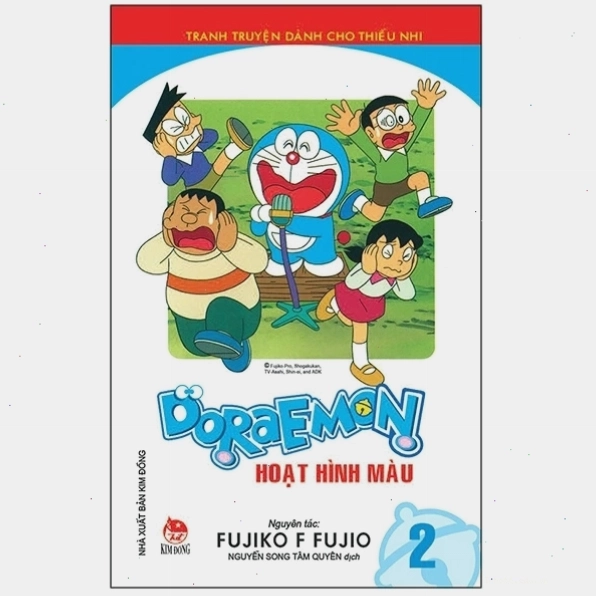 Bìa tập truyện Doraemon Hoạt Hình Màu Tập 2