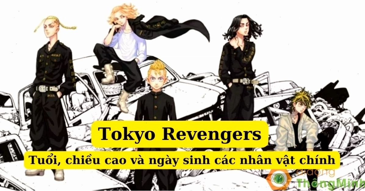 Các nhân vật chính trong anime Tokyo Revengers