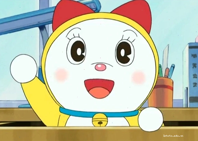 Cận cảnh khuôn mặt thân thiện của Doraemon, chú mèo máy mang theo hy vọng và những bảo bối kỳ diệu