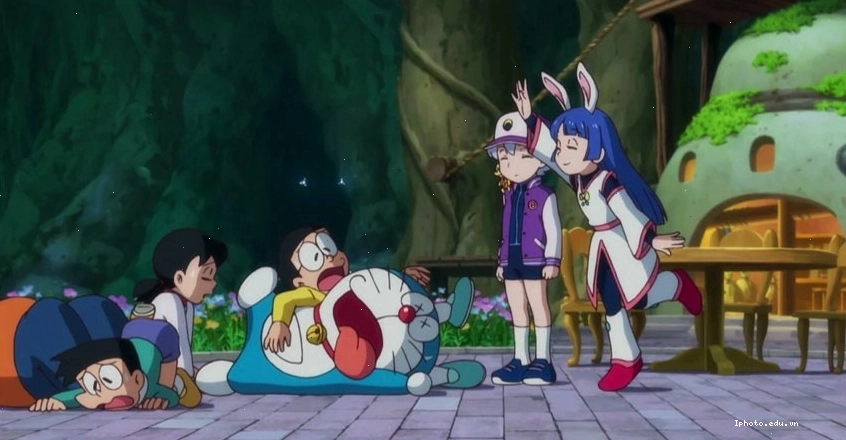 Cảnh phim ấn tượng trong Doraemon: Nobita và Mặt Trăng Phiêu Lưu Ký