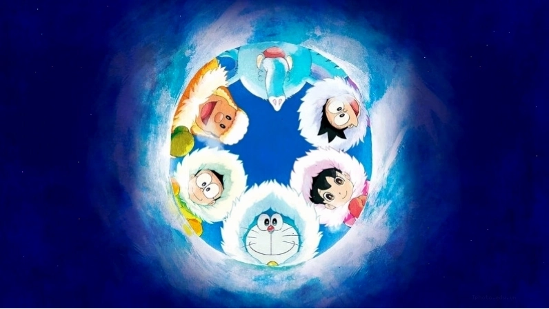 Cảnh phim Doraemon: Nobita và chuyến thám hiểm Nam Cực Kachi Kochi