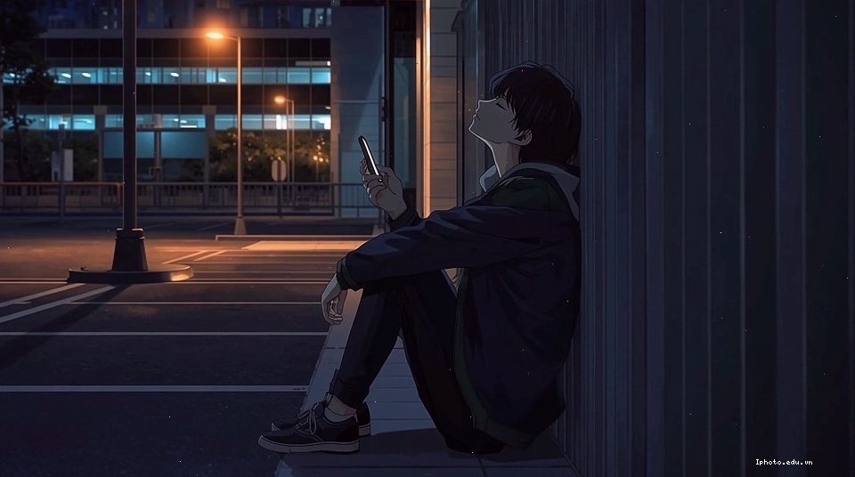 Cậu bé trong anime với hình nền động 4K sống động