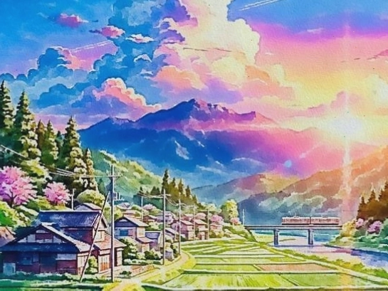 Chàng trai anime ngồi một mình dưới ánh hoàng hôn, biểu tượng cho sự cô đơn