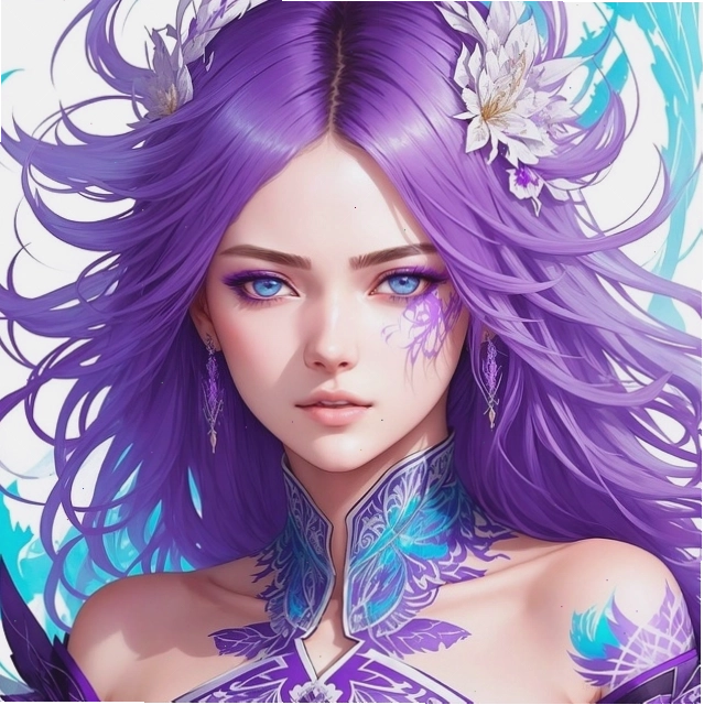 Cô gái anime chibi buồn man mác