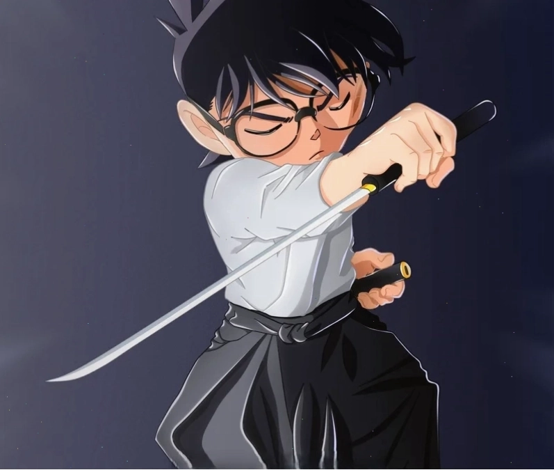 Conan và các đồng đội trong một cuộc điều tra