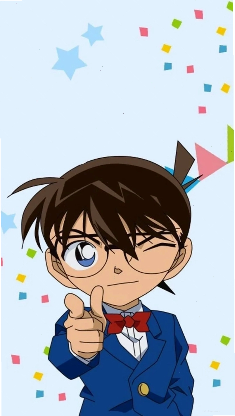 Conan với biểu cảm đầy suy tư