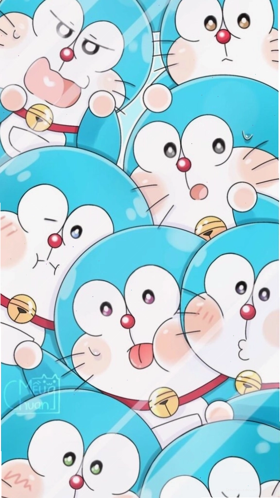 Đội quân Doraemon tinh nghịch tràn đầy năng lượng