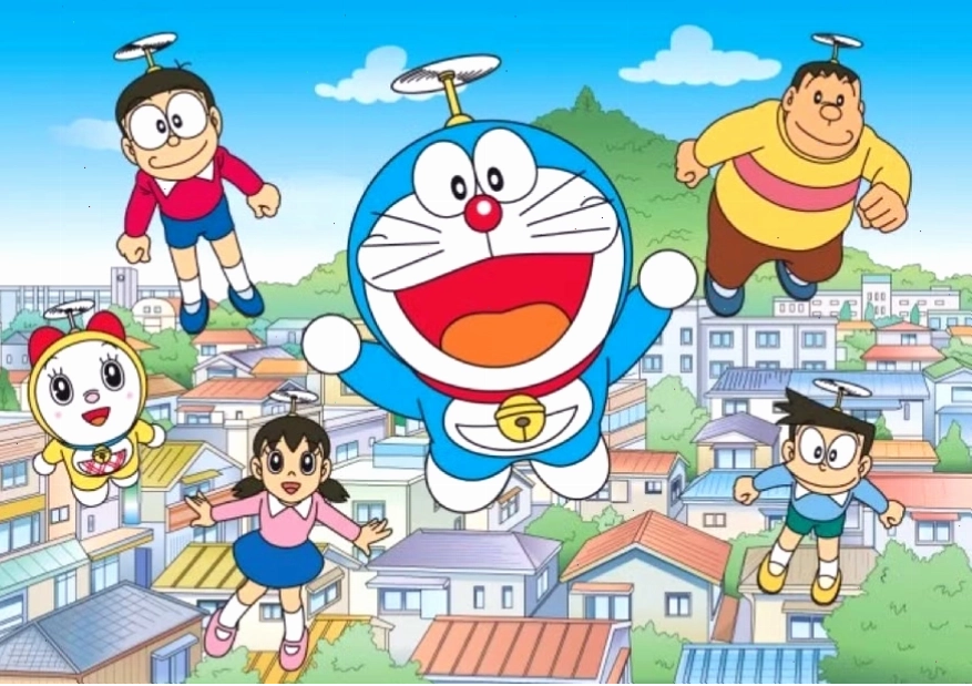 Doraemon, chú mèo máy màu xanh vui vẻ, biểu tượng của sự thân thiện và trí tưởng tượng