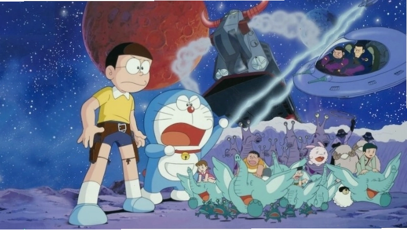 Doraemon: Nobita và lịch sử khai phá vũ trụ nhìn lại hành trình chinh phục không gian