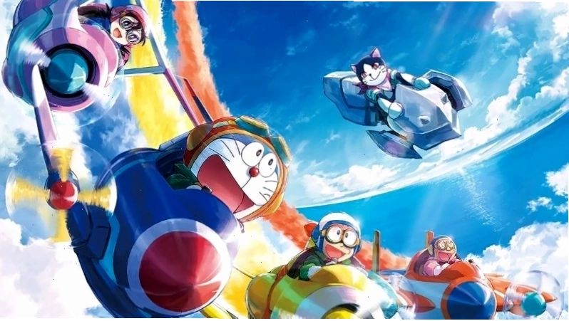 Doraemon: Nobita và vùng đất lý tưởng trên bầu trời khám phá thế giới trên mây