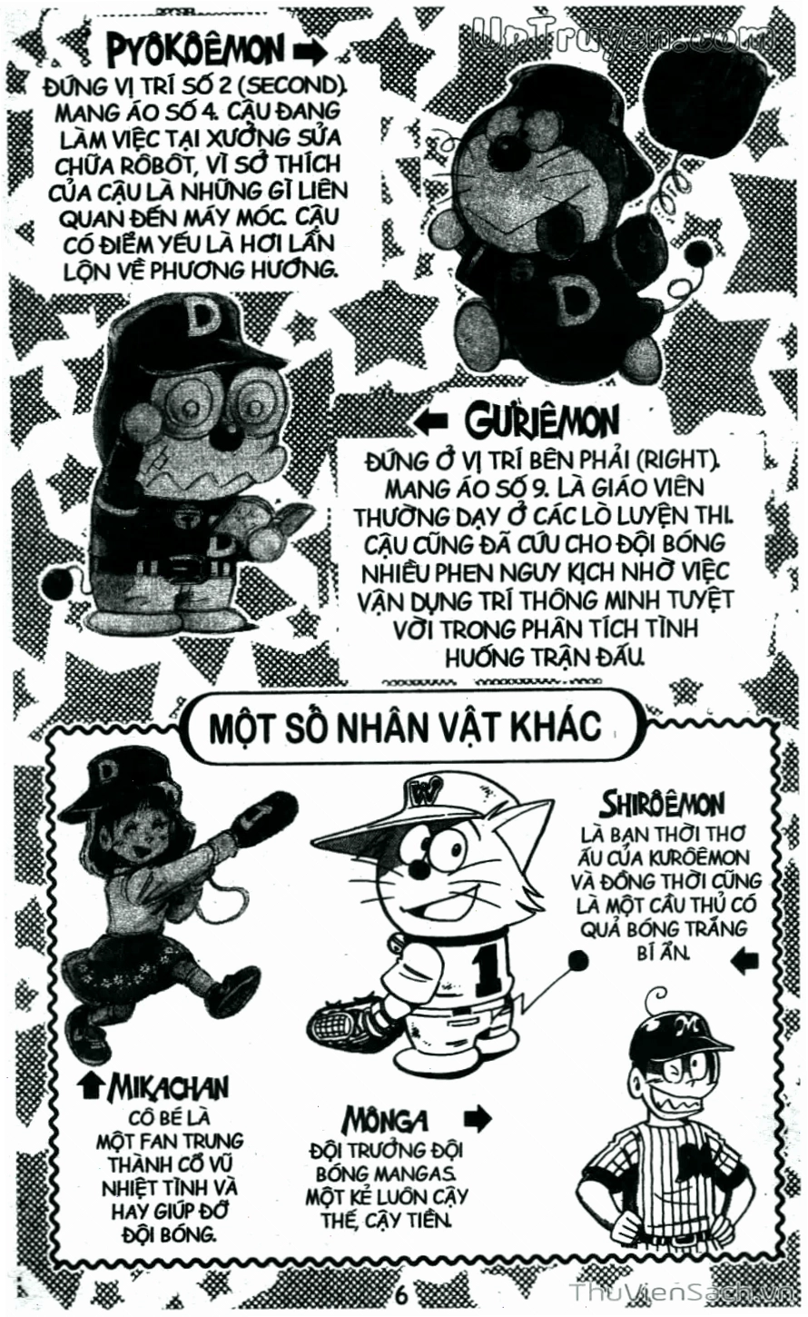 Doraemon sử dụng bảo bối hỗ trợ đồng đội trên sân