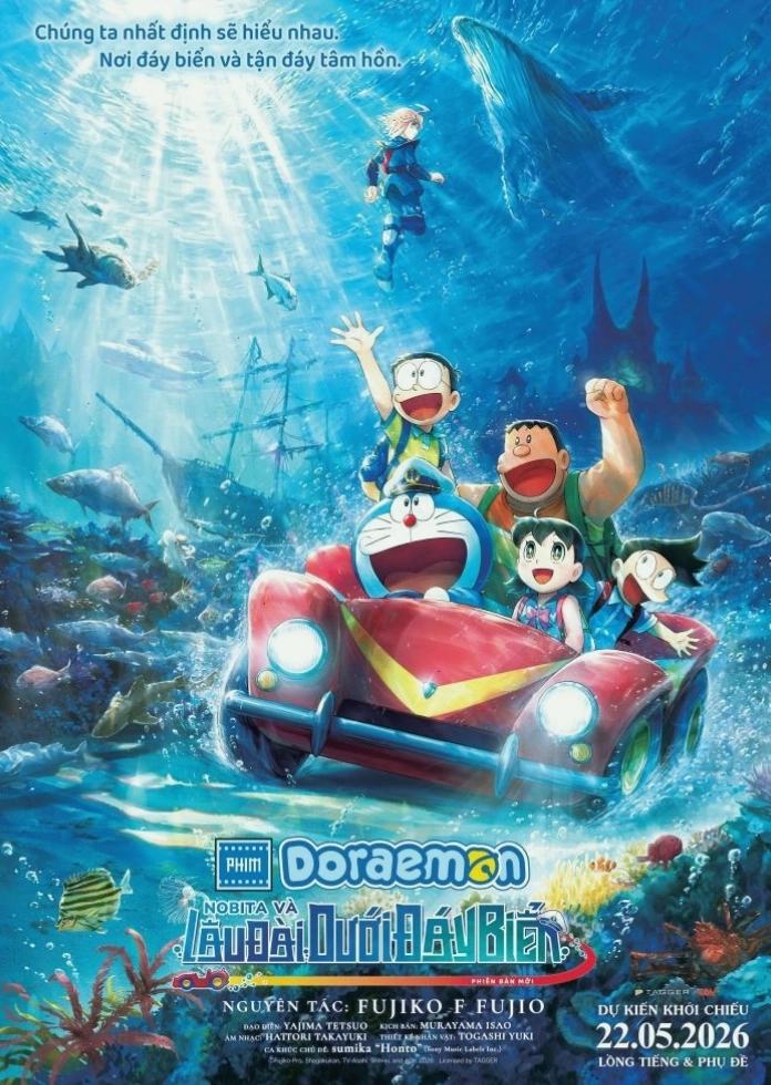 DORAEMON THE MOVIE: NEW NOBITA AND THE CASTLE OF THE UNDERSEA DEVIL