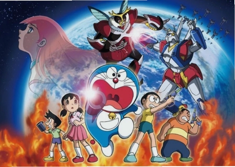 Doraemon và nhóm bạn đối mặt với binh đoàn người sắt