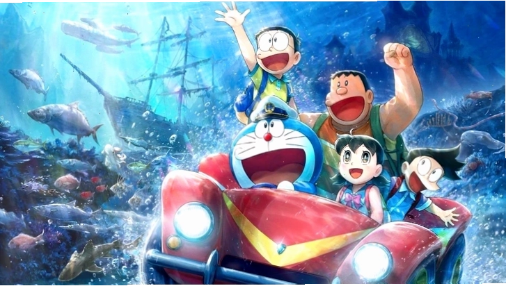 Doraemon và nhóm bạn đối mặt với thử thách dưới đáy biển