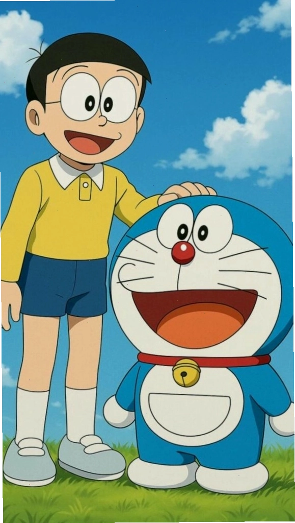 Doraemon và Nobita đôi bạn thân thiết