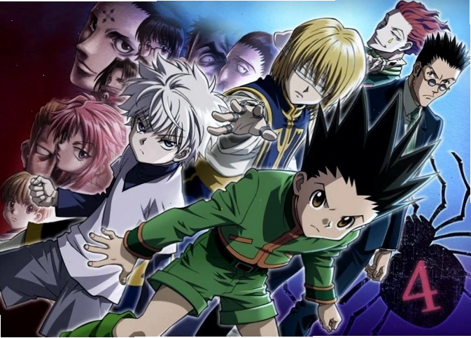 Gon và Killua trong một trận chiến nảy lửa