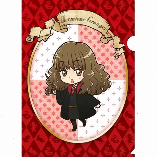 Hermione Granger phiên bản anime với vẻ ngoài thông minh và quyết đoán