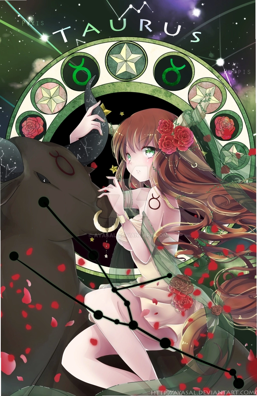 Hình ảnh anime cho cung Kim Ngưu nữ