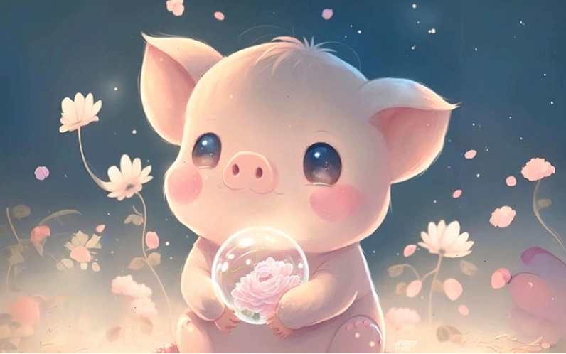 Hình ảnh chú heo thật với biểu cảm tự nhiên