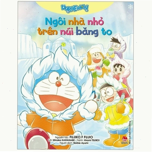 Hình ảnh Doraemon và Nobita đối mặt với nguy hiểm