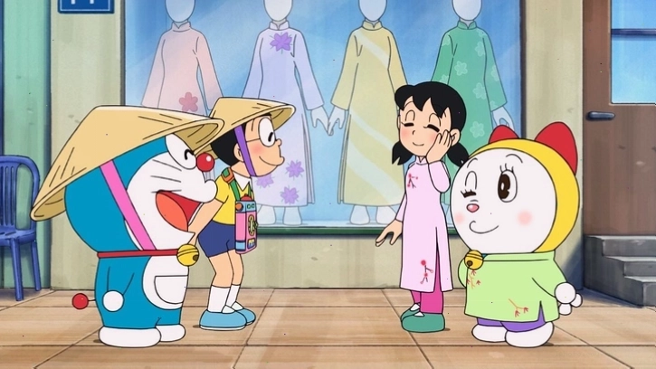 Hình ảnh Doraemon với nụ cười thân thiện